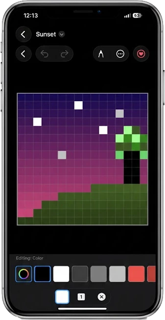 Amit Draws Pixels on iPhone